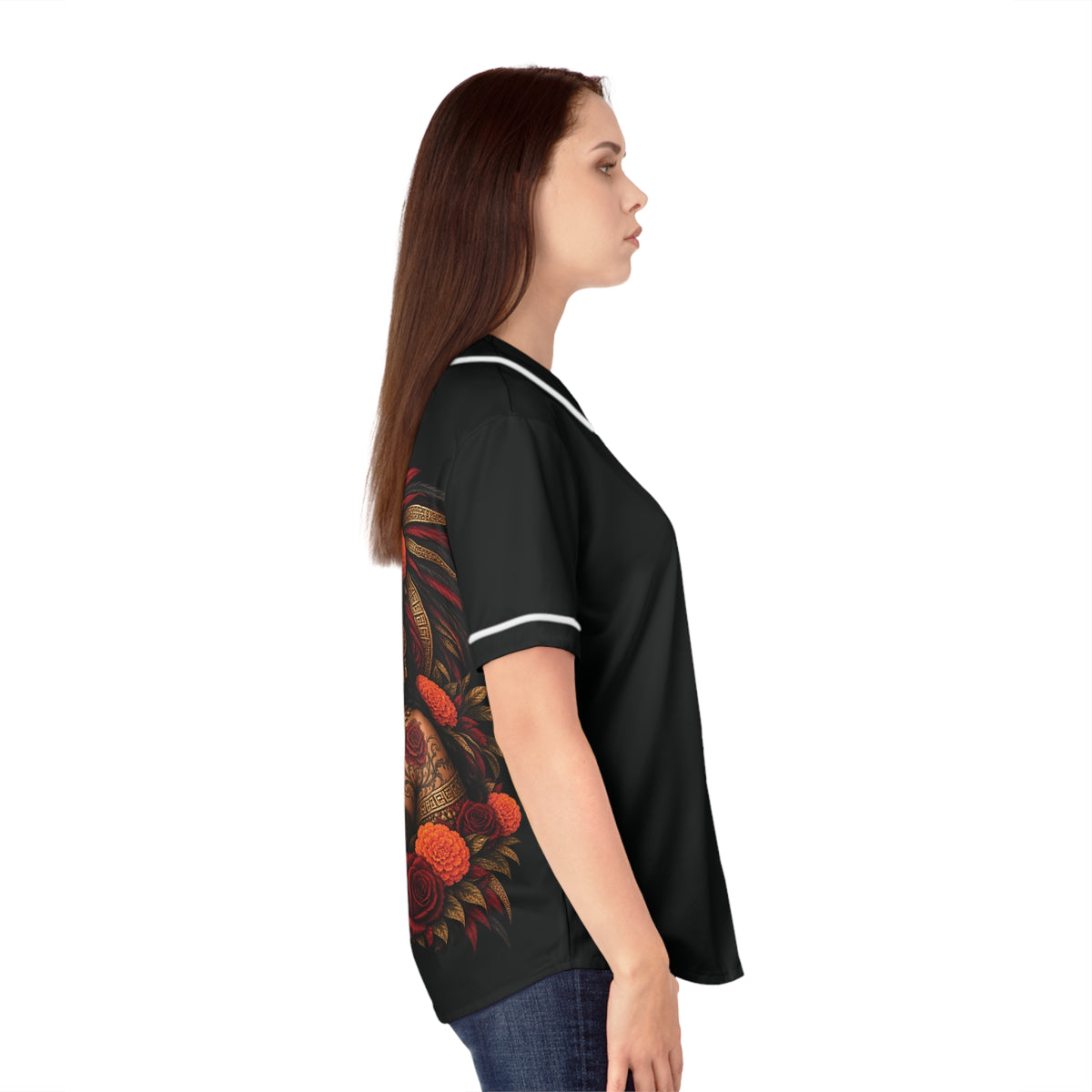 Reina Azteca: Entre Rosas y Cempasúchil | 9Women's Jersey