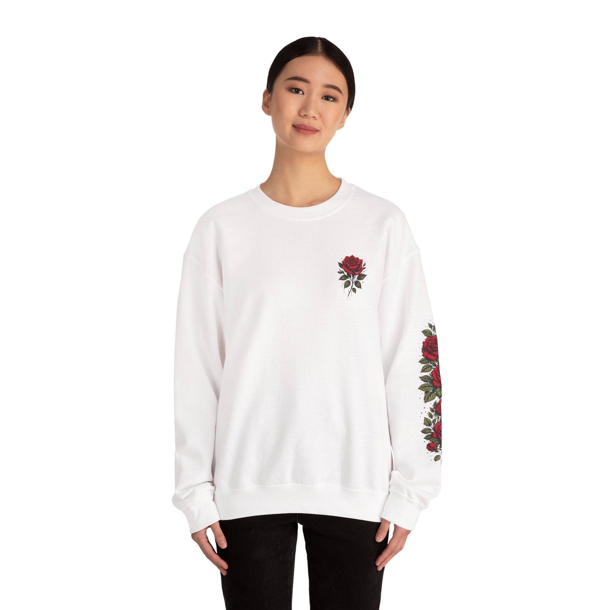 Jefa Energy Crewneck Sweatshirt — Rose & Crown Graphic