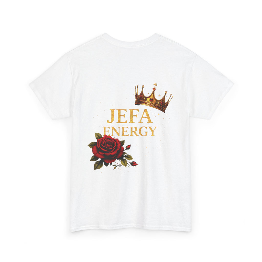 Jefa Energy T-Shirt — Rose & Crown Graphic Tee