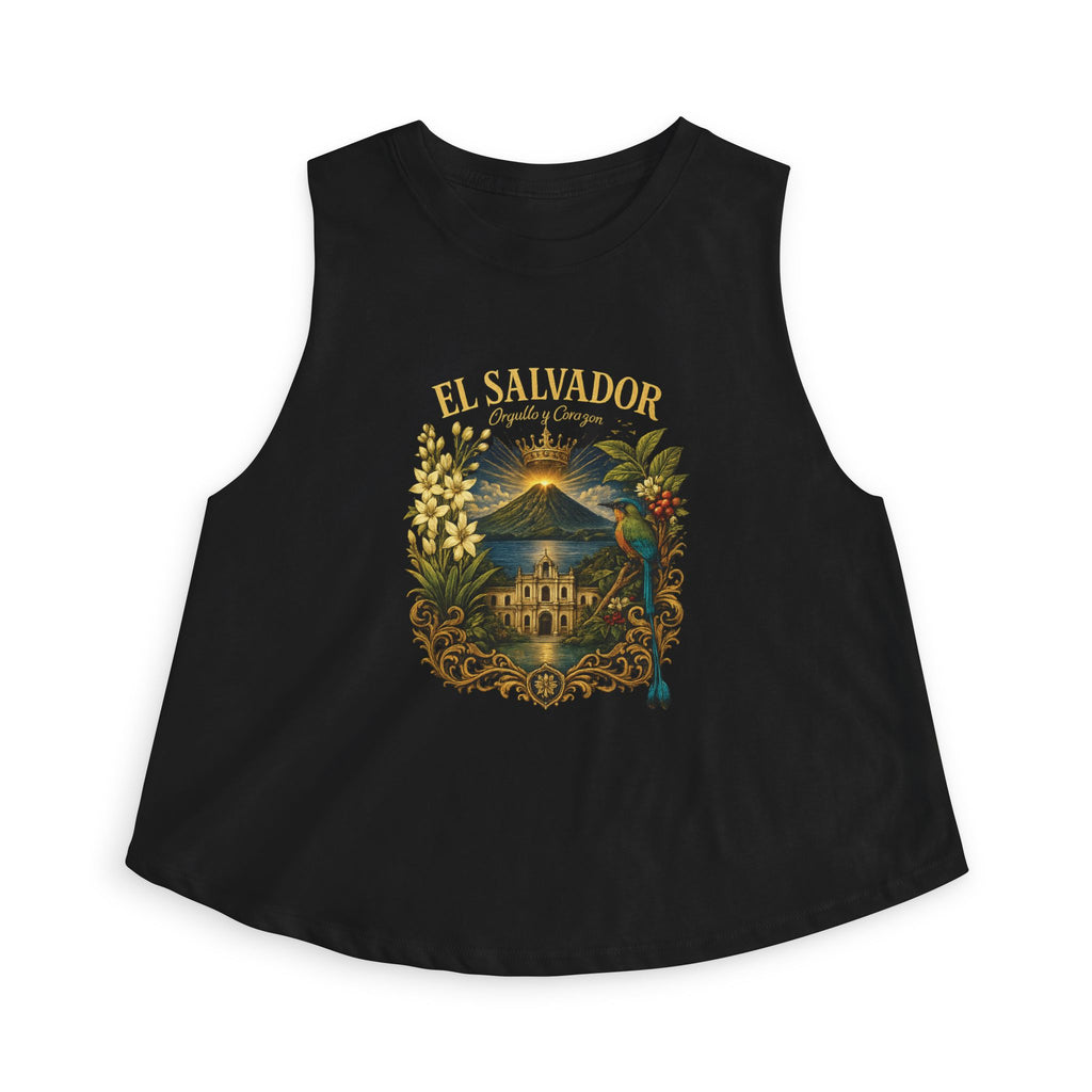 Corazón de Volcanes Crop Top