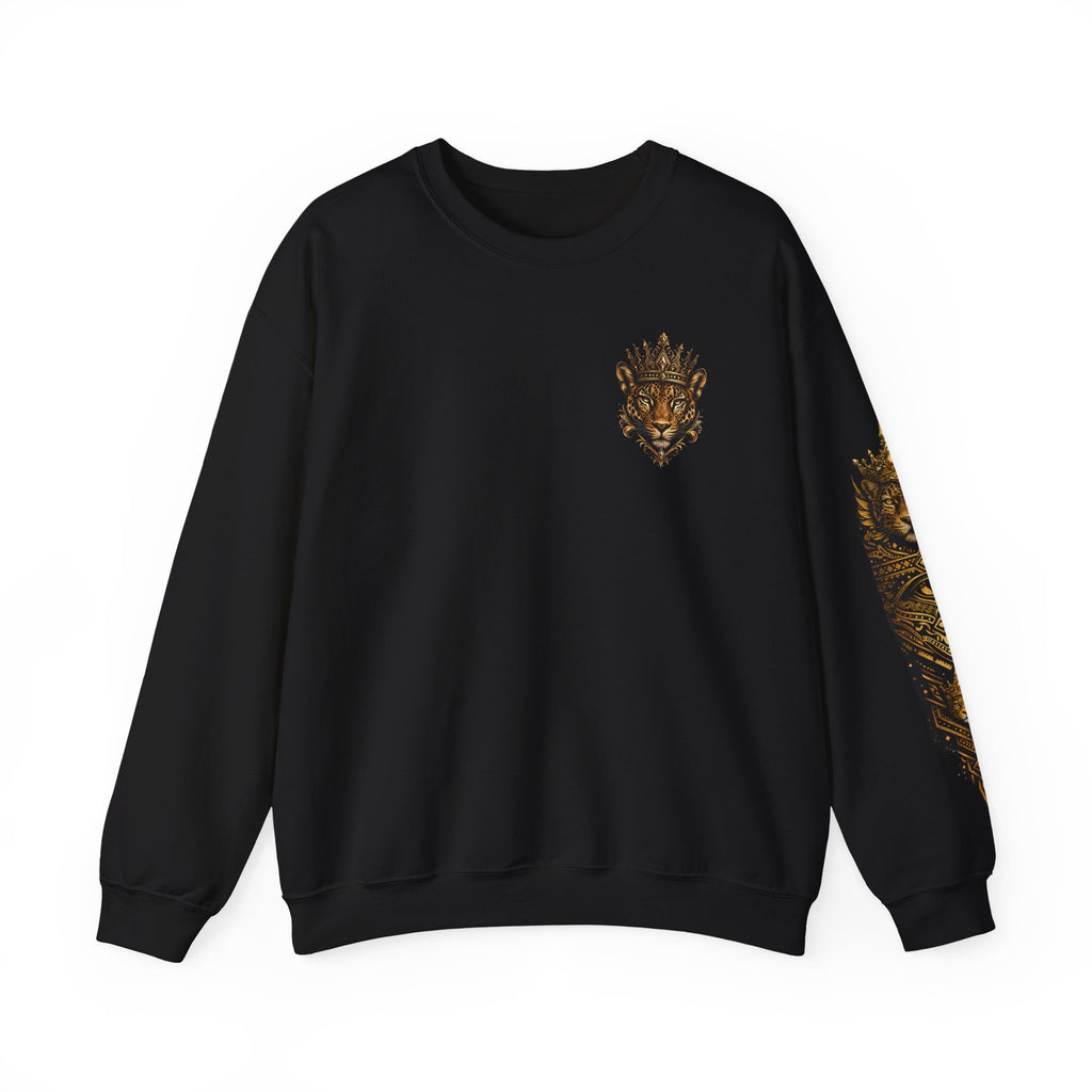 Reina Salvaje – Jaguar Queen Crewneck Sweatshirt – "Reina Salvaje" Graphic