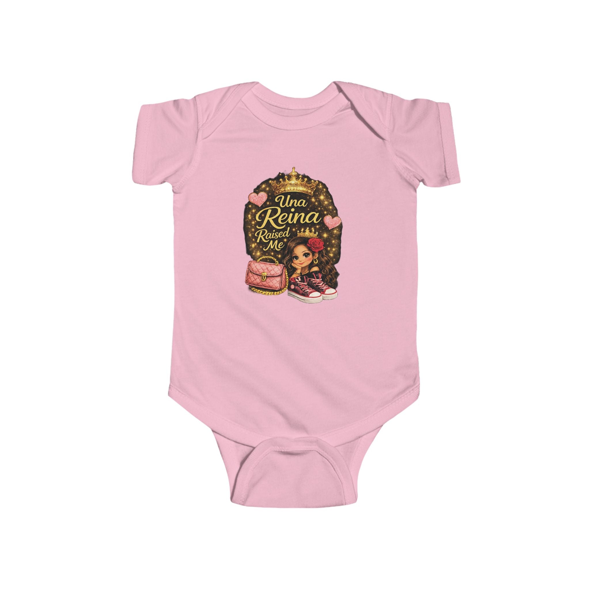 Infant Bodysuit "Una Reina Nació en Mi" — Cute Princess Spanish Baby Onesie