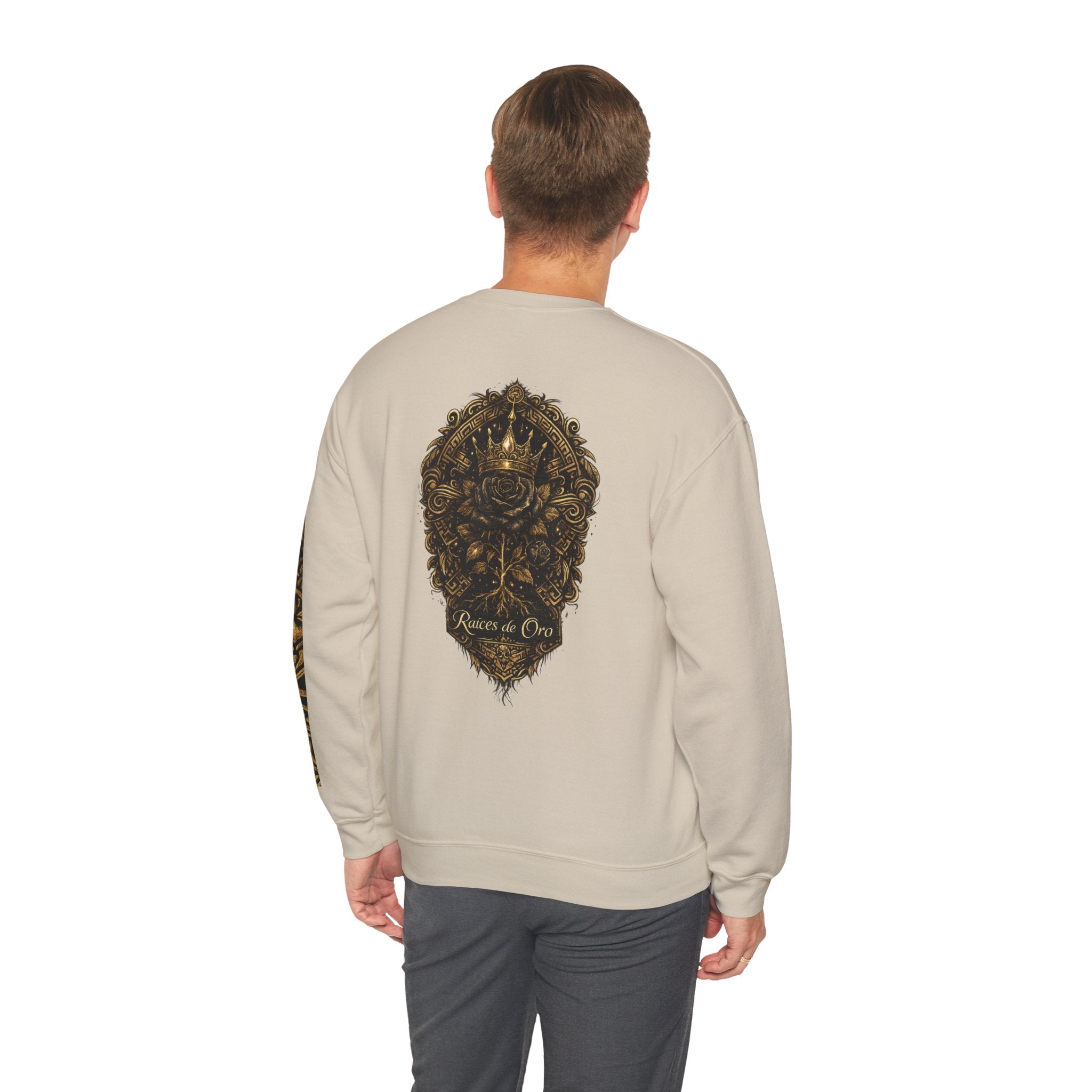 Raices de Oro Crewneck Sweatshirt — Graphic