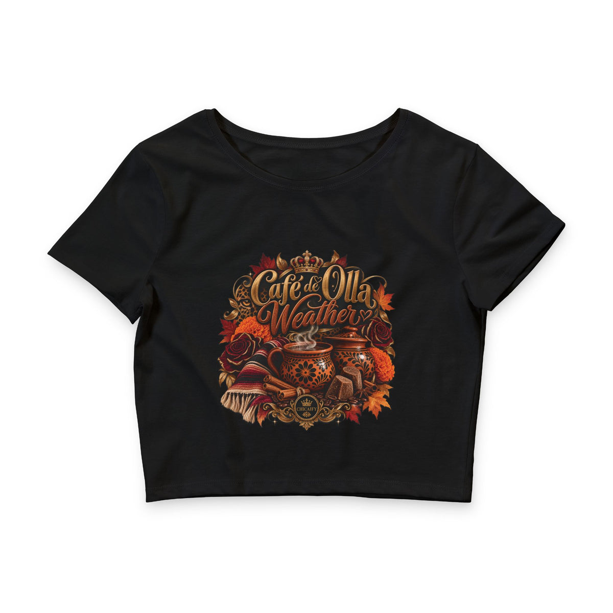 Cafe de Olla Weather | Mexican Fall Crop Tee