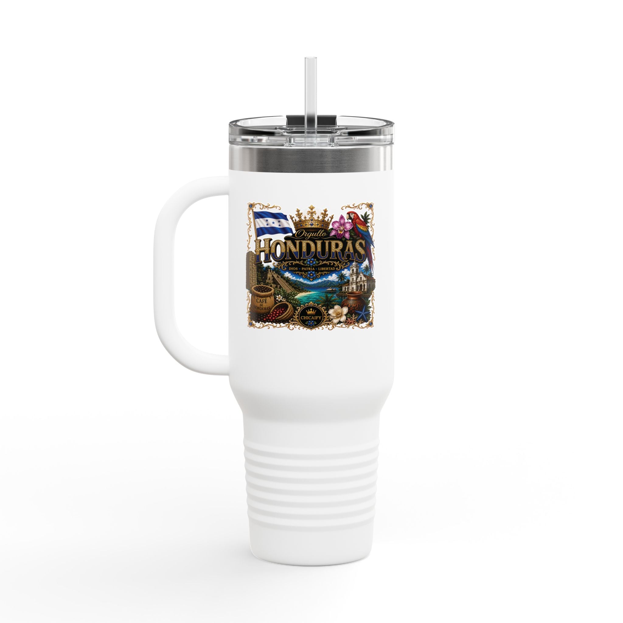 orgullo Honduras -Raices Unidas Coleccion Tumbler 40oz – Insulated  Mug