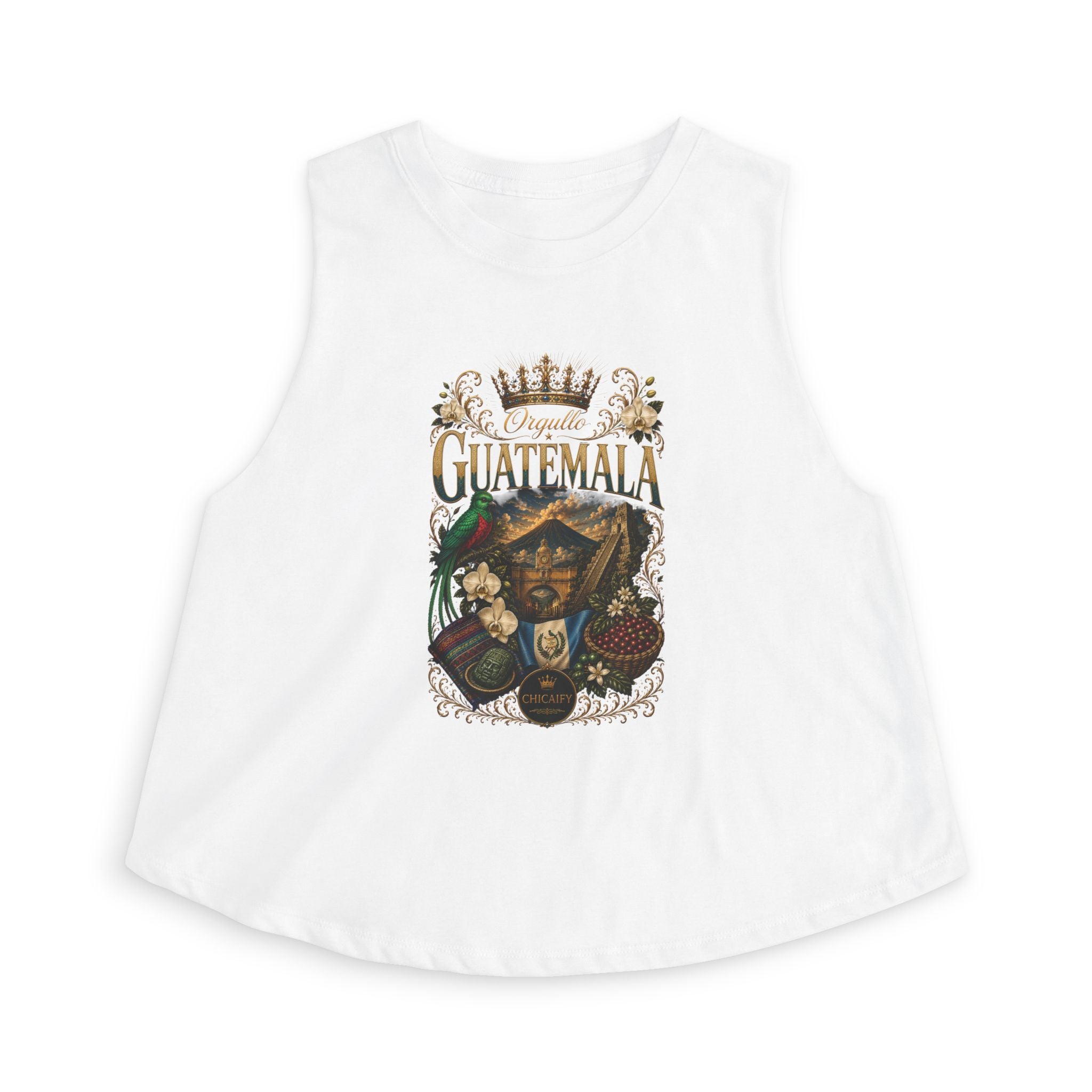 Corazón de Jade | Guatemala Heritage Crop Top