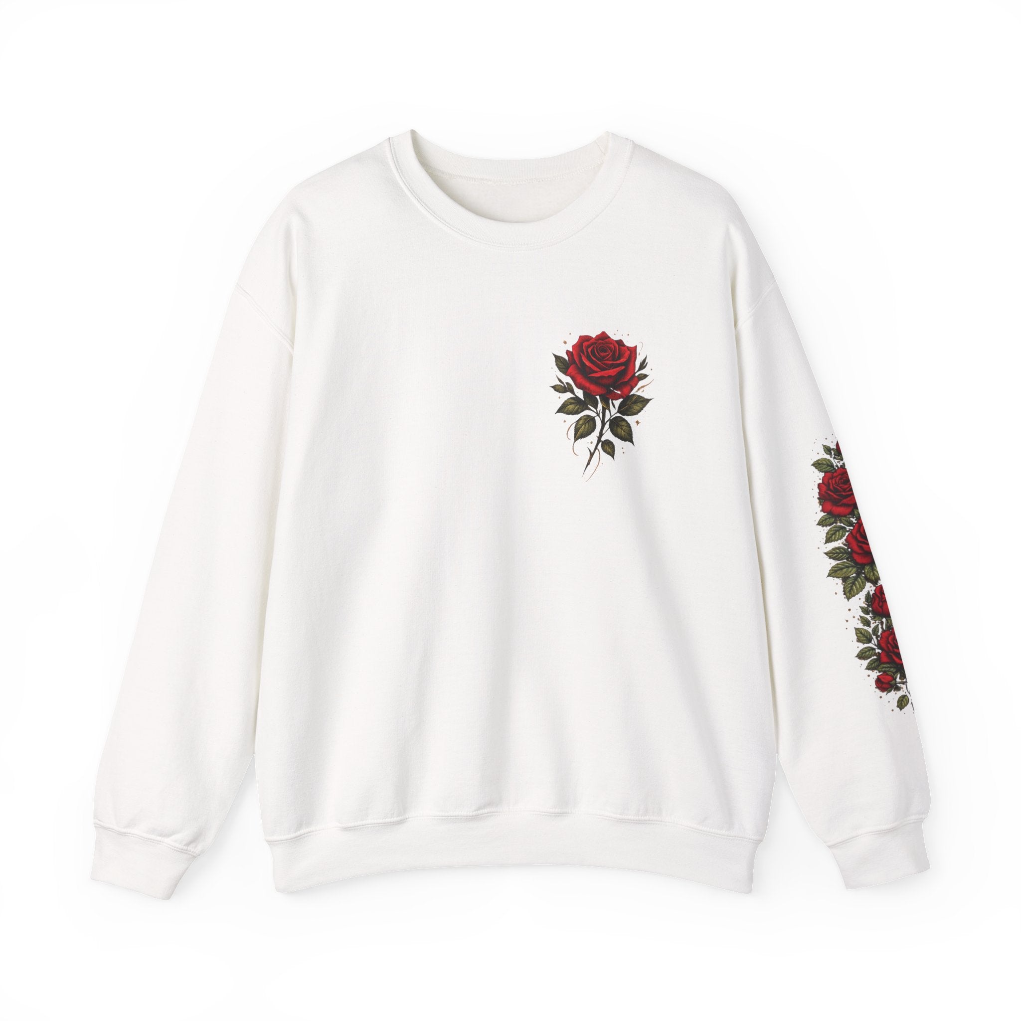 Soft Heart Cold Mind Rose Crown Sweatshirt