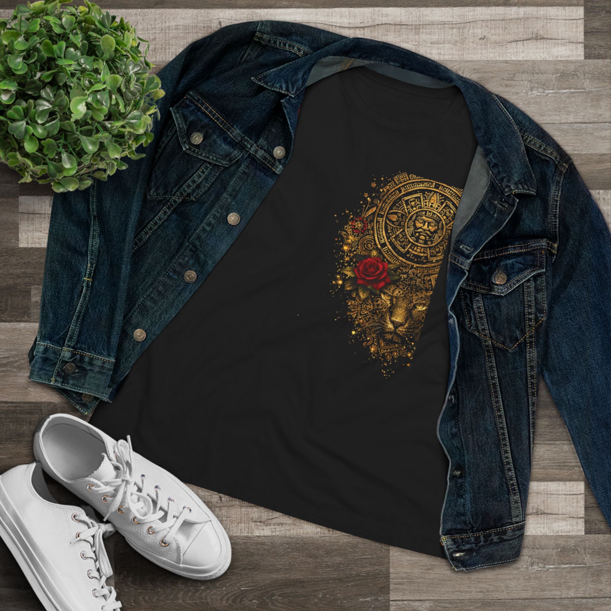 Reina Azteca Cotton Tee