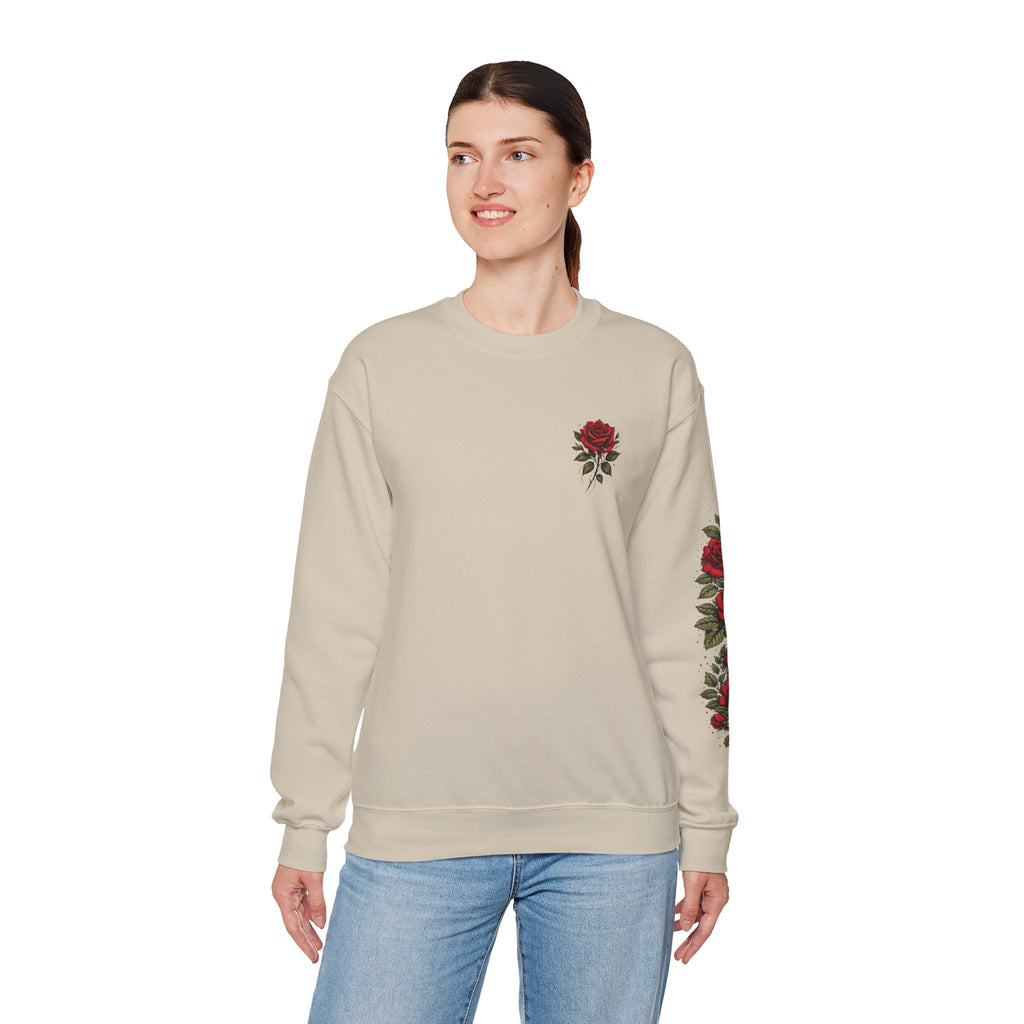 Jefa Energy Crewneck Sweatshirt — Rose & Crown Graphic