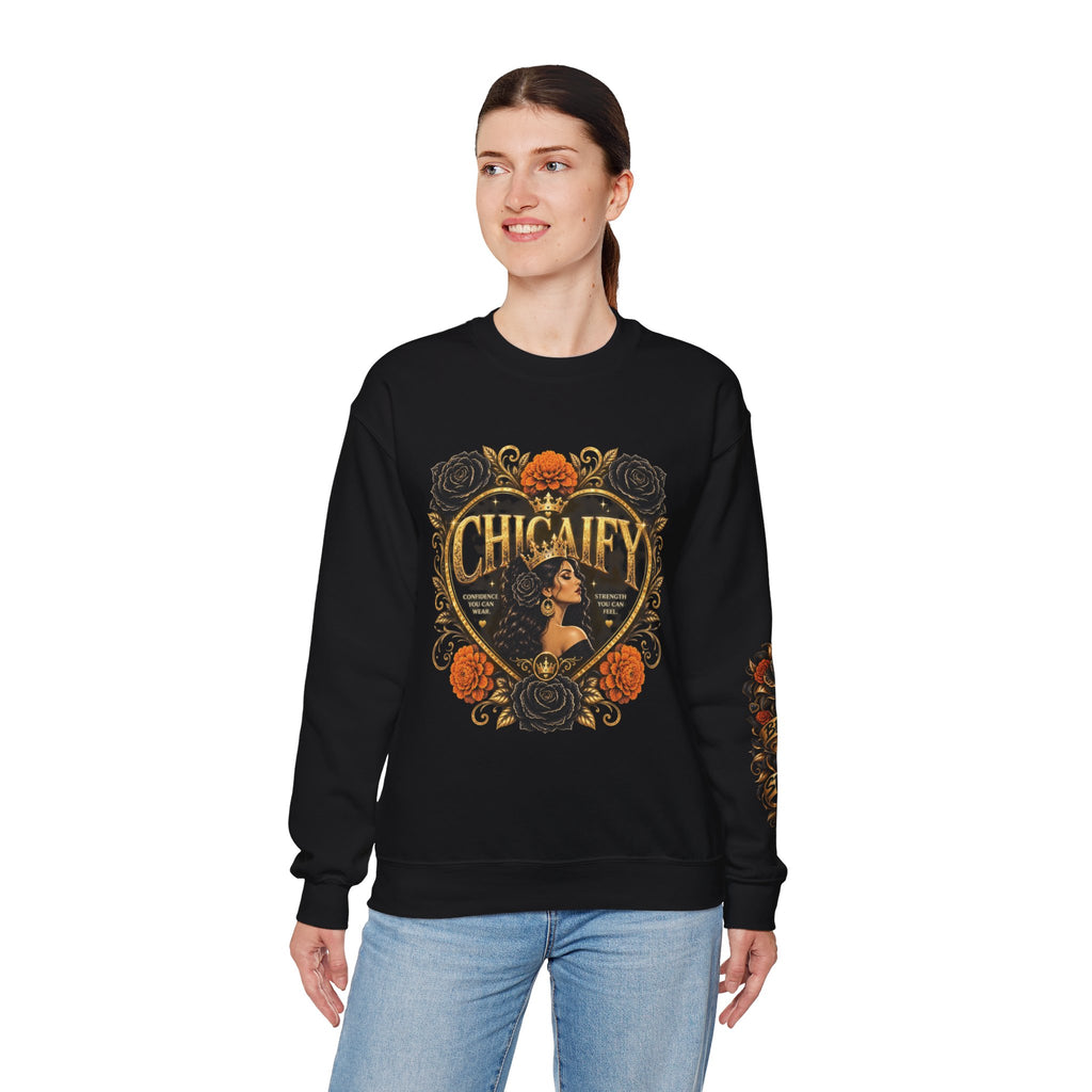 Chicaify® Be Bold. Take Up Space. Statement  Crewneck Sweatshirt