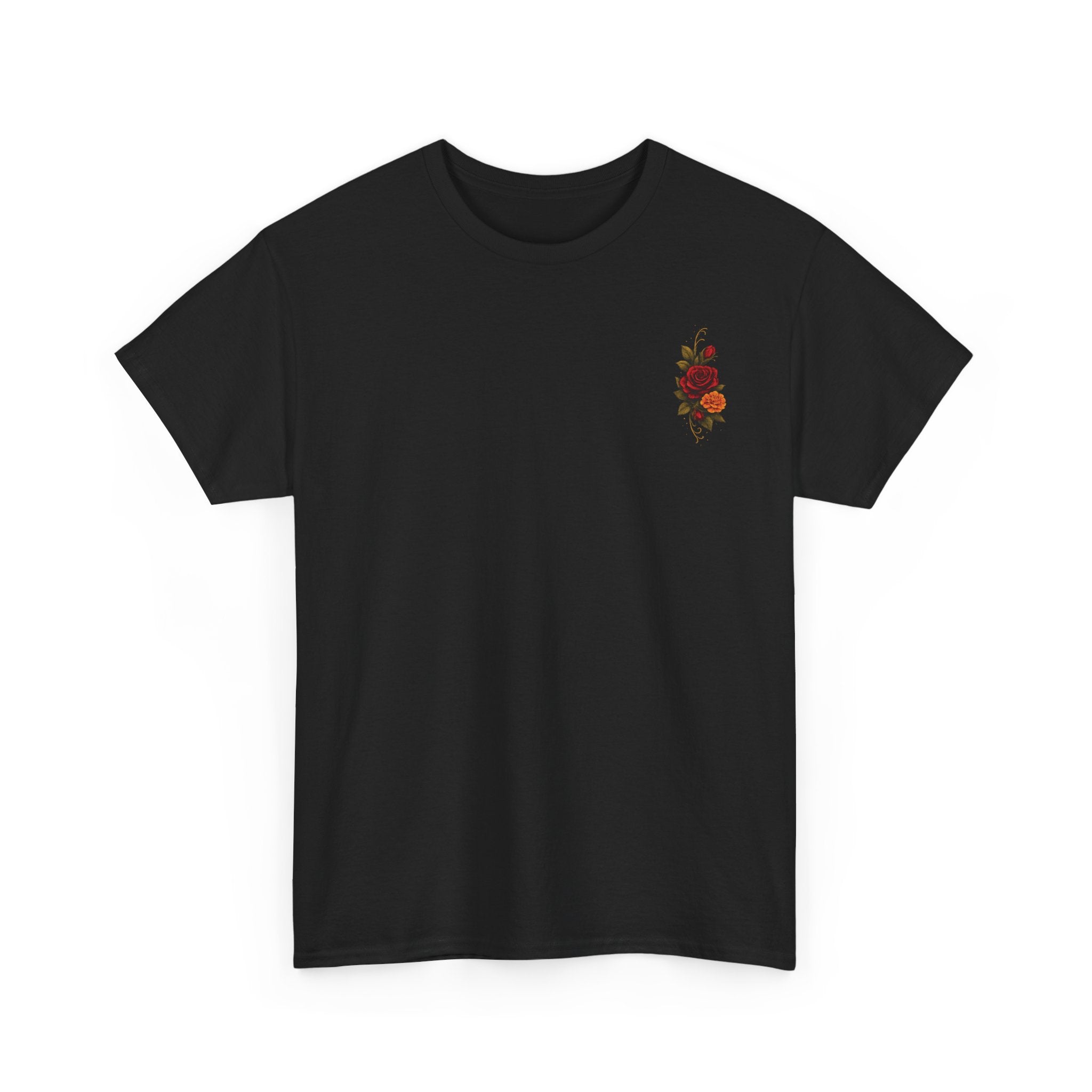 "Confidentemente Única" Floral Graphic T‑Shirt
