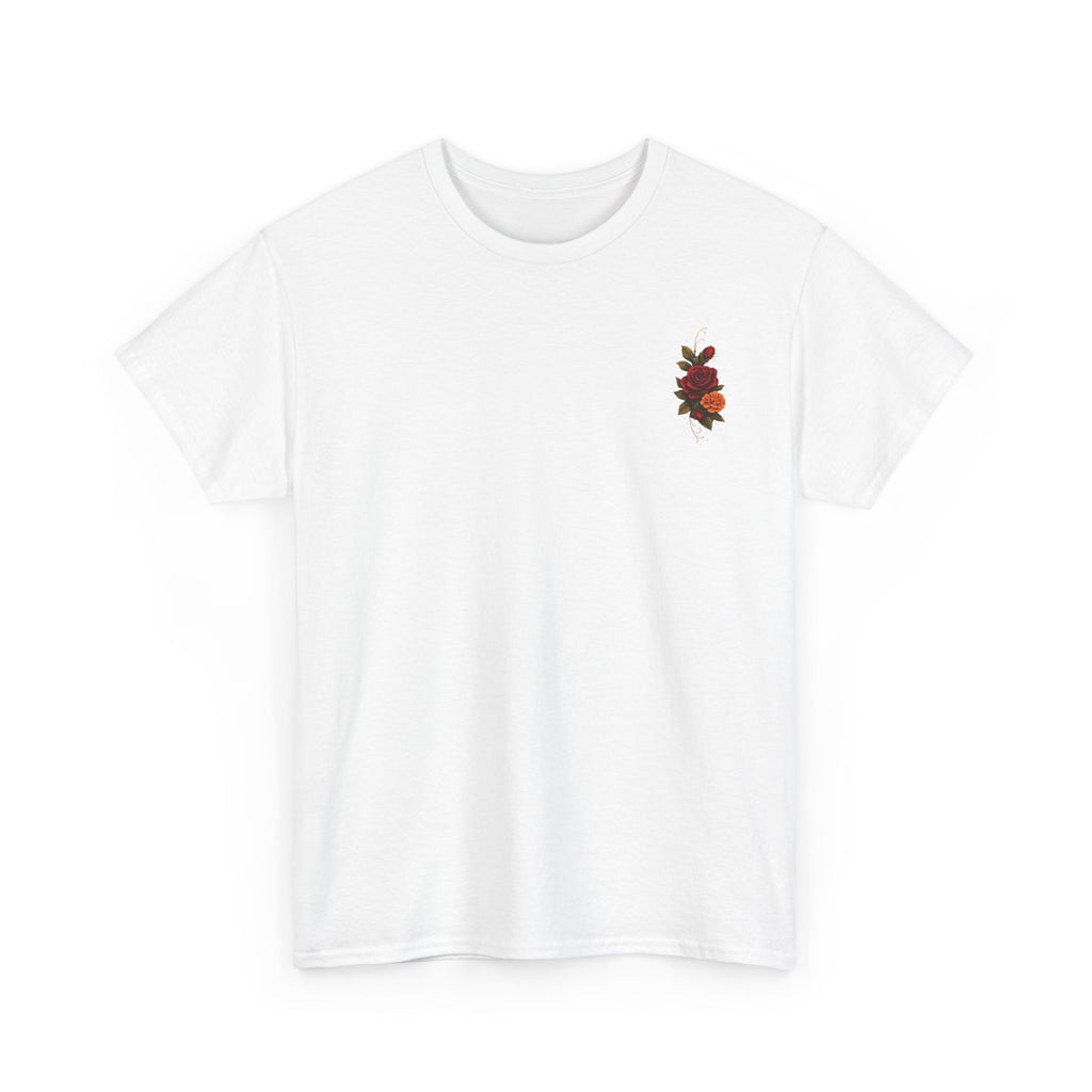 "Confidentemente Única" Floral Graphic T‑Shirt