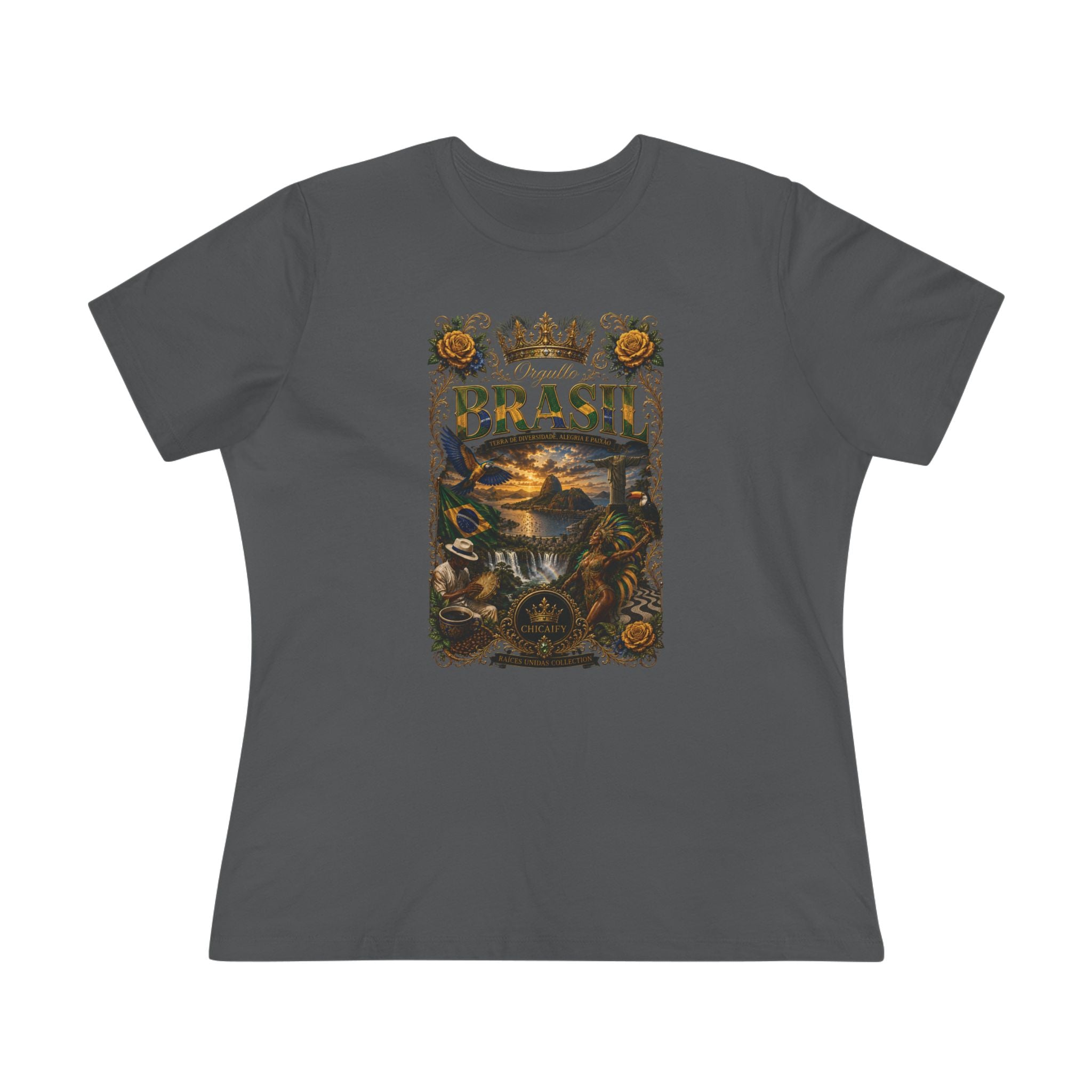 Brazil | Raices Unidas -Women's Cotton Tee