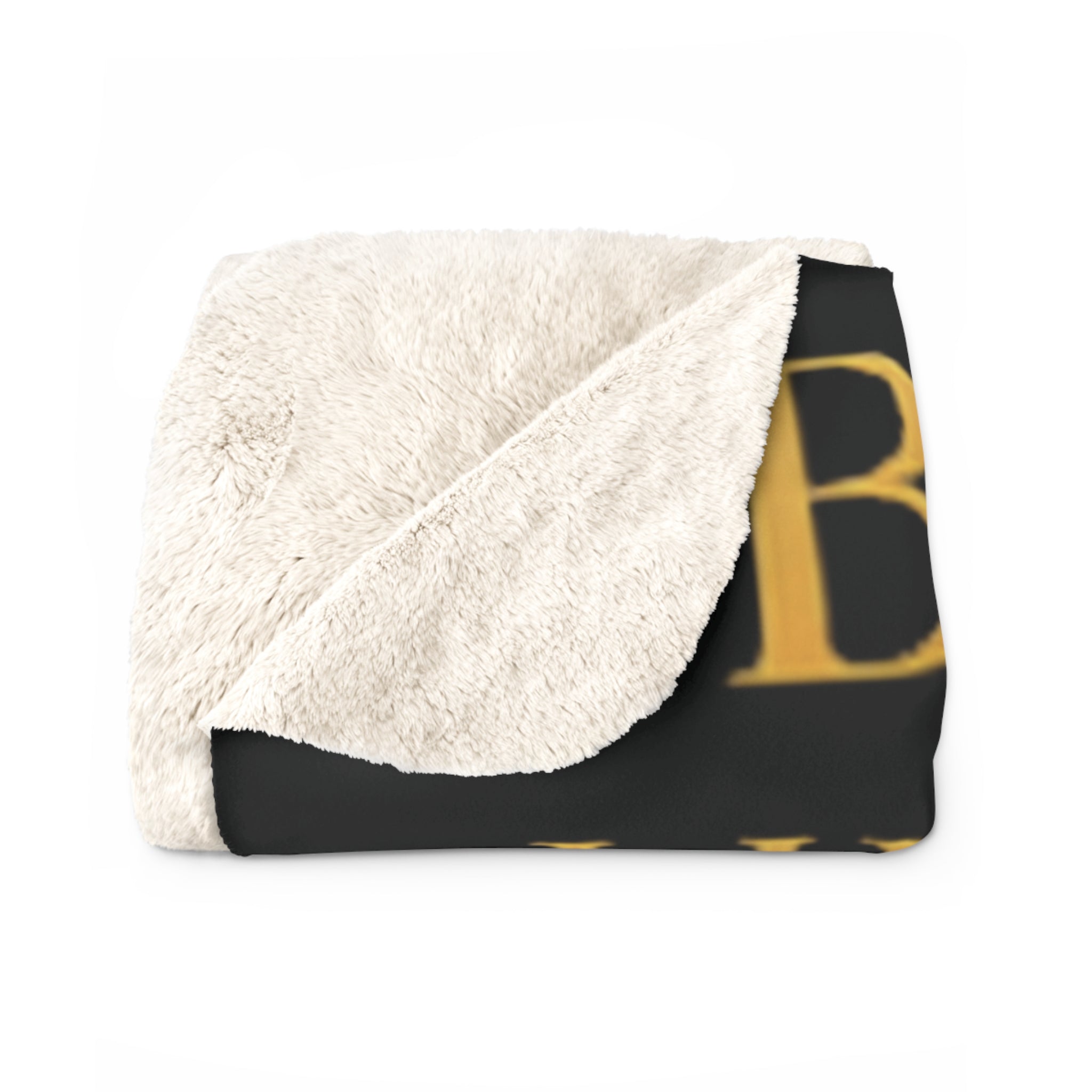Bloom Like a Queen Sherpa Blanket — Floral Crown Throw with Spanish "Hecha para Florecer"