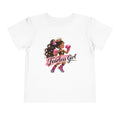 Toddler Tee — "Fearless Girl" Boxing Princess Graphic