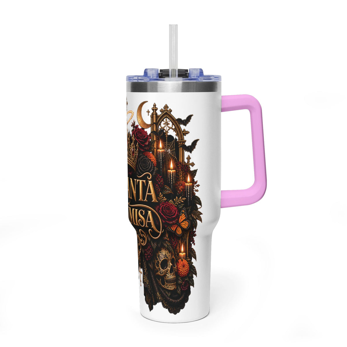 Ni Santa, Ni Sumisa | Vacuum Thermal Tumbler, 40oz