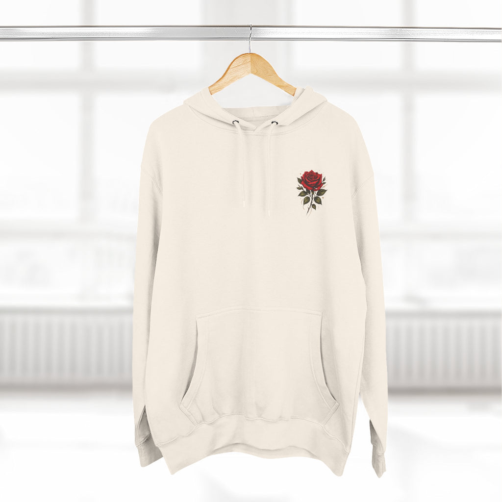 Rose Crown— "Soft Heart Cold Mind" Graphic Pullover Hoodie