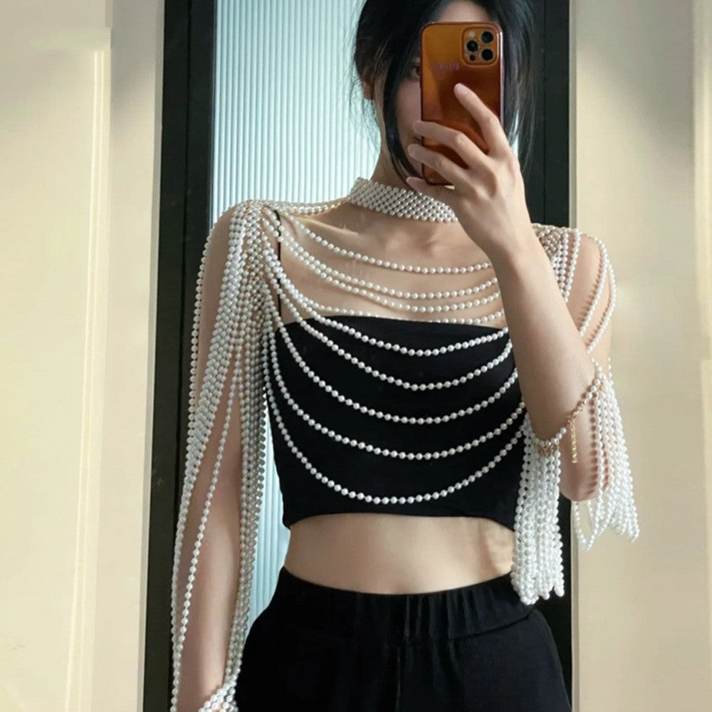Luxury Beaded Shawl