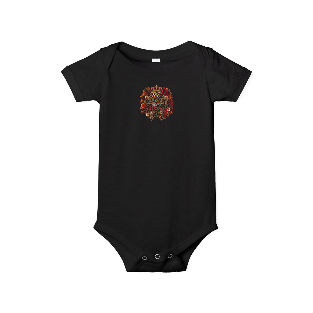 Too Crazy Para Tus Dramas – Jaguar Edition | Infant Jersey One Piece