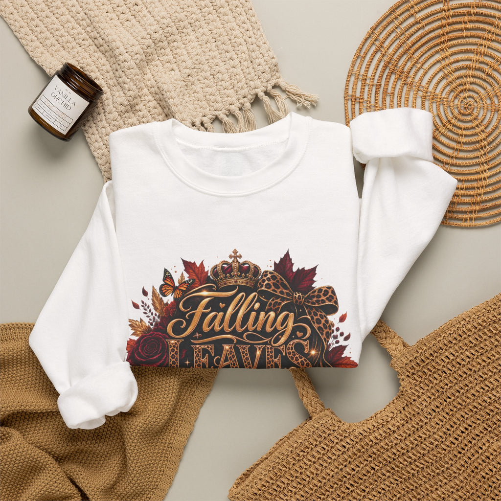 Falling Leaves, Rising Standards | Crewneck Sweatshirt