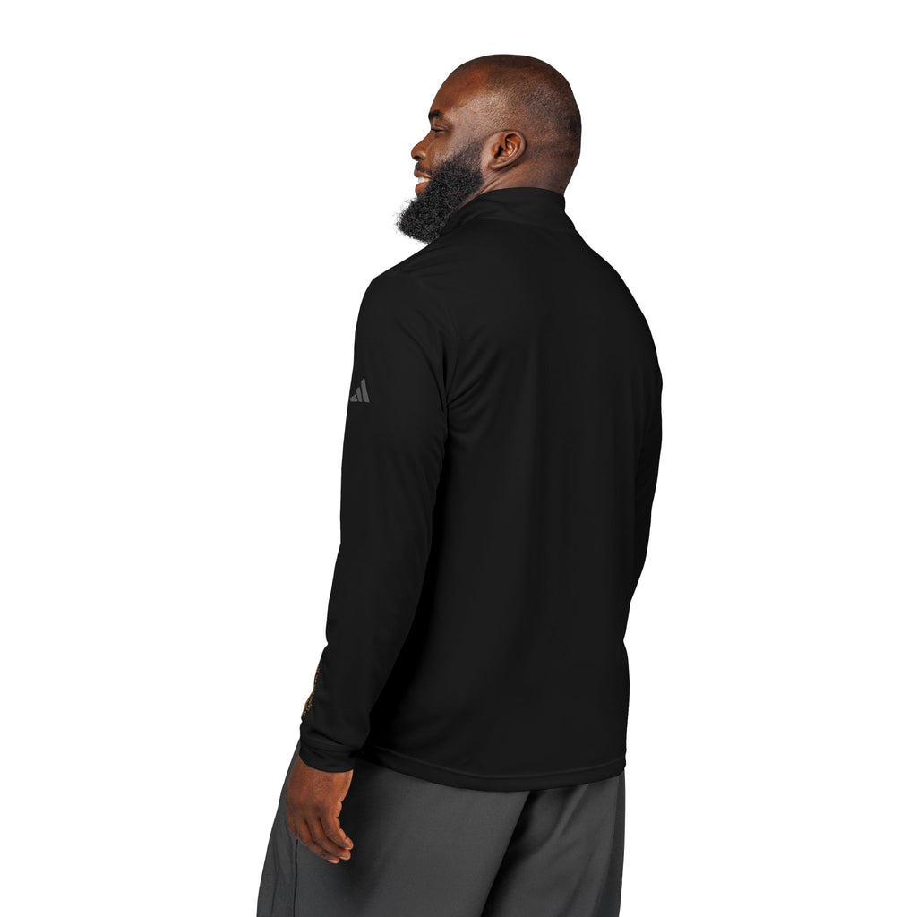 Orgullo Mexicano-Adidas Embroidered Quarter-Zip Pullover