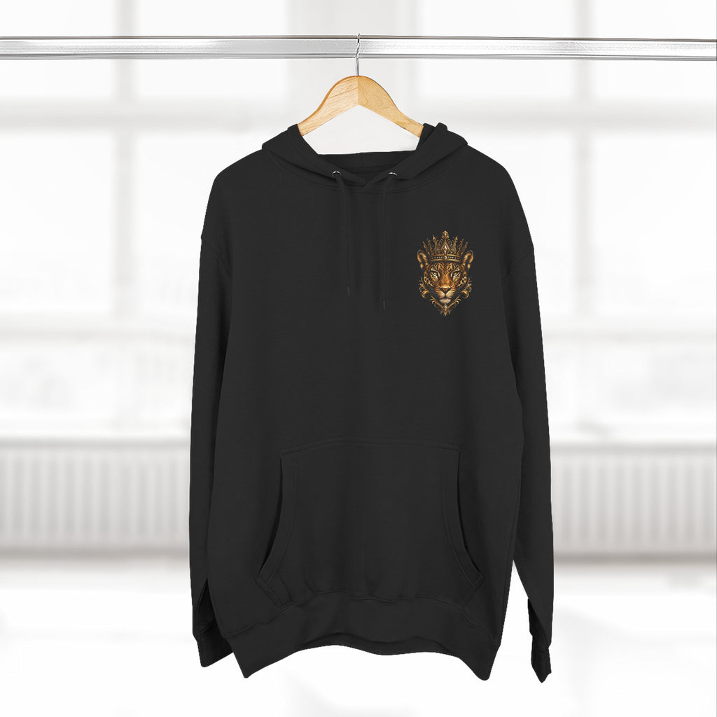 Reina Salvaje – Jaguar Queen Hoodie — 'Reina Salvaje' Graphic Fleece Hoodie