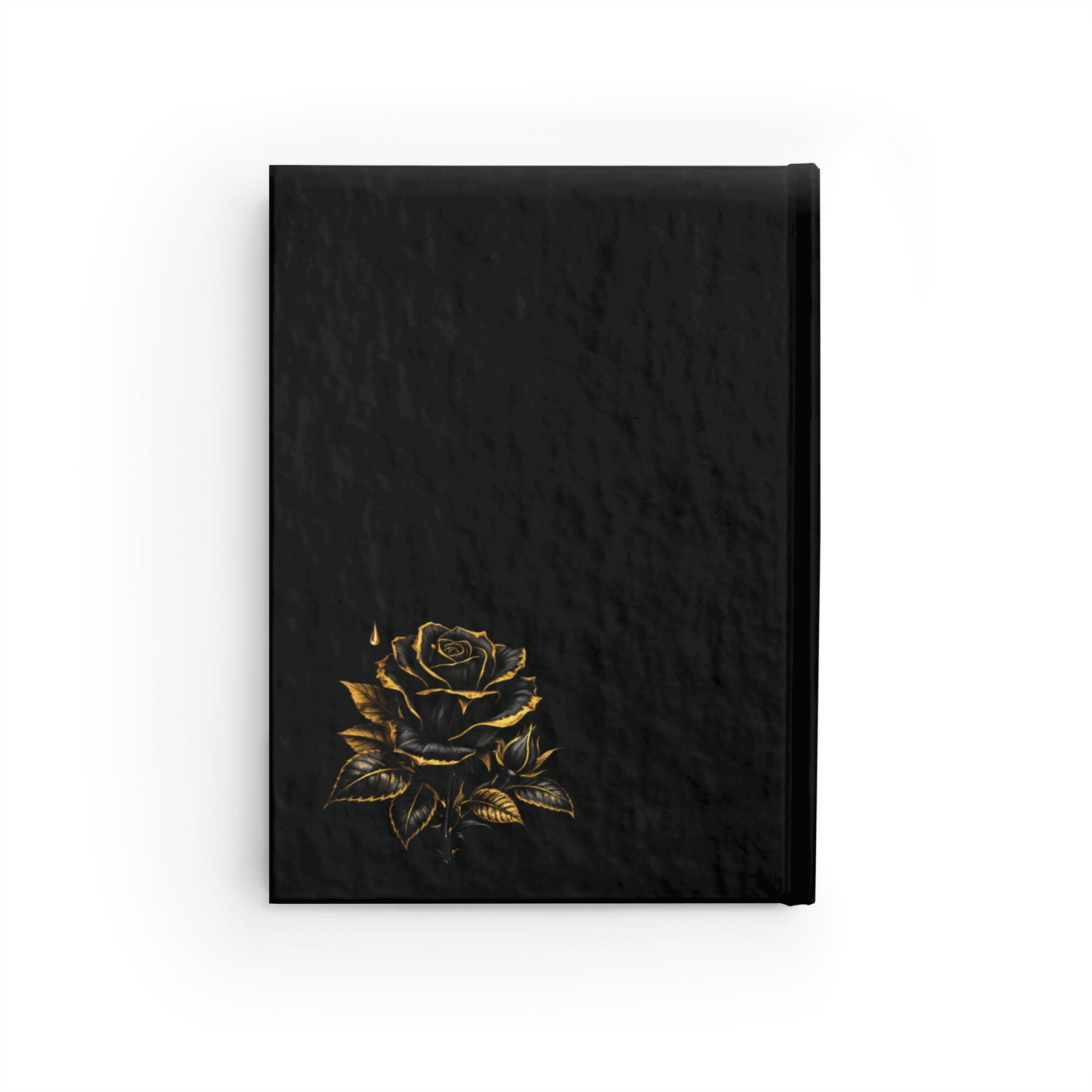 Born to Bloom Rose Journal | Gold Crown Floral Notebook