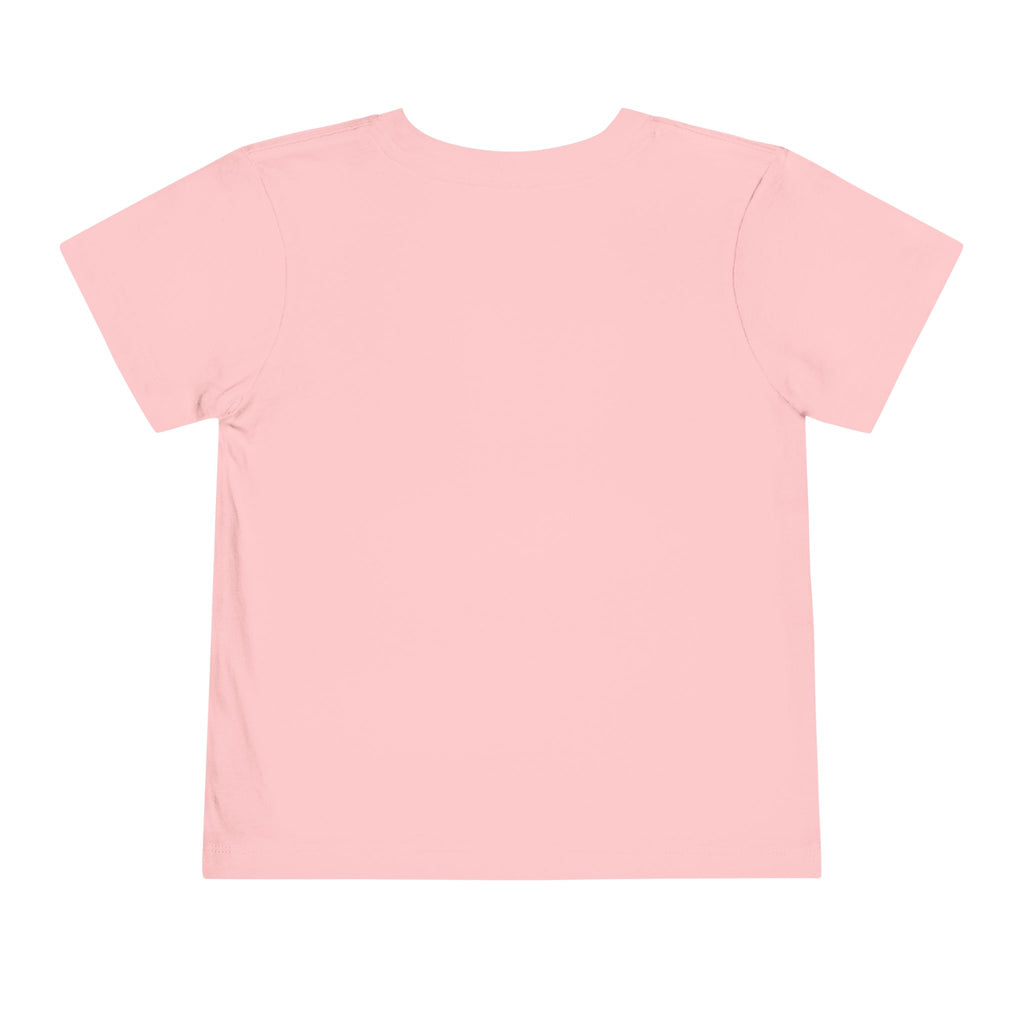 Toddler Tee — "Born to Shine" Gold Crown & Roses Toddler Shirt