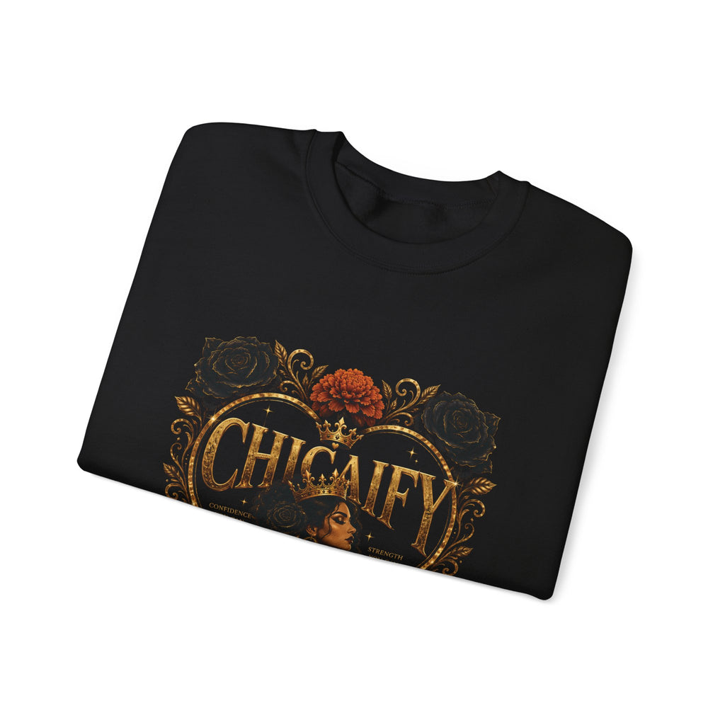 Chicaify® Be Bold. Take Up Space. Statement  Crewneck Sweatshirt