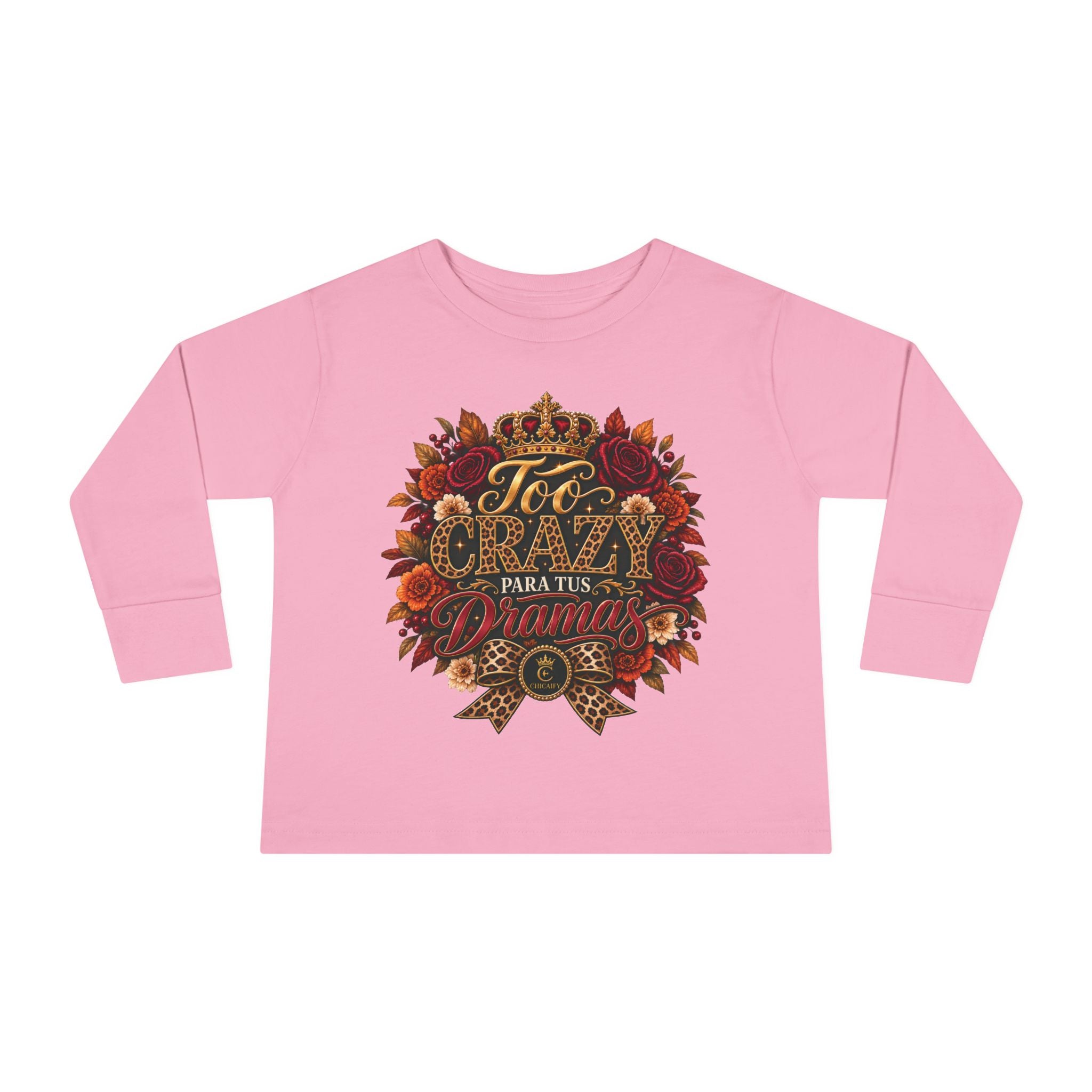 Too Crazy Para Tus Dramas – Jaguar Edition | Toddler Long Sleeve Tee