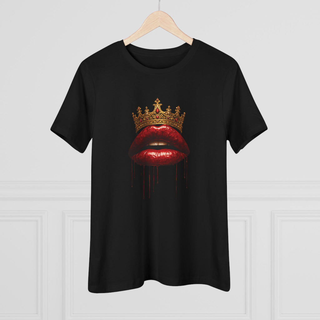 Crowned Lips Graphic Cotton Tee
