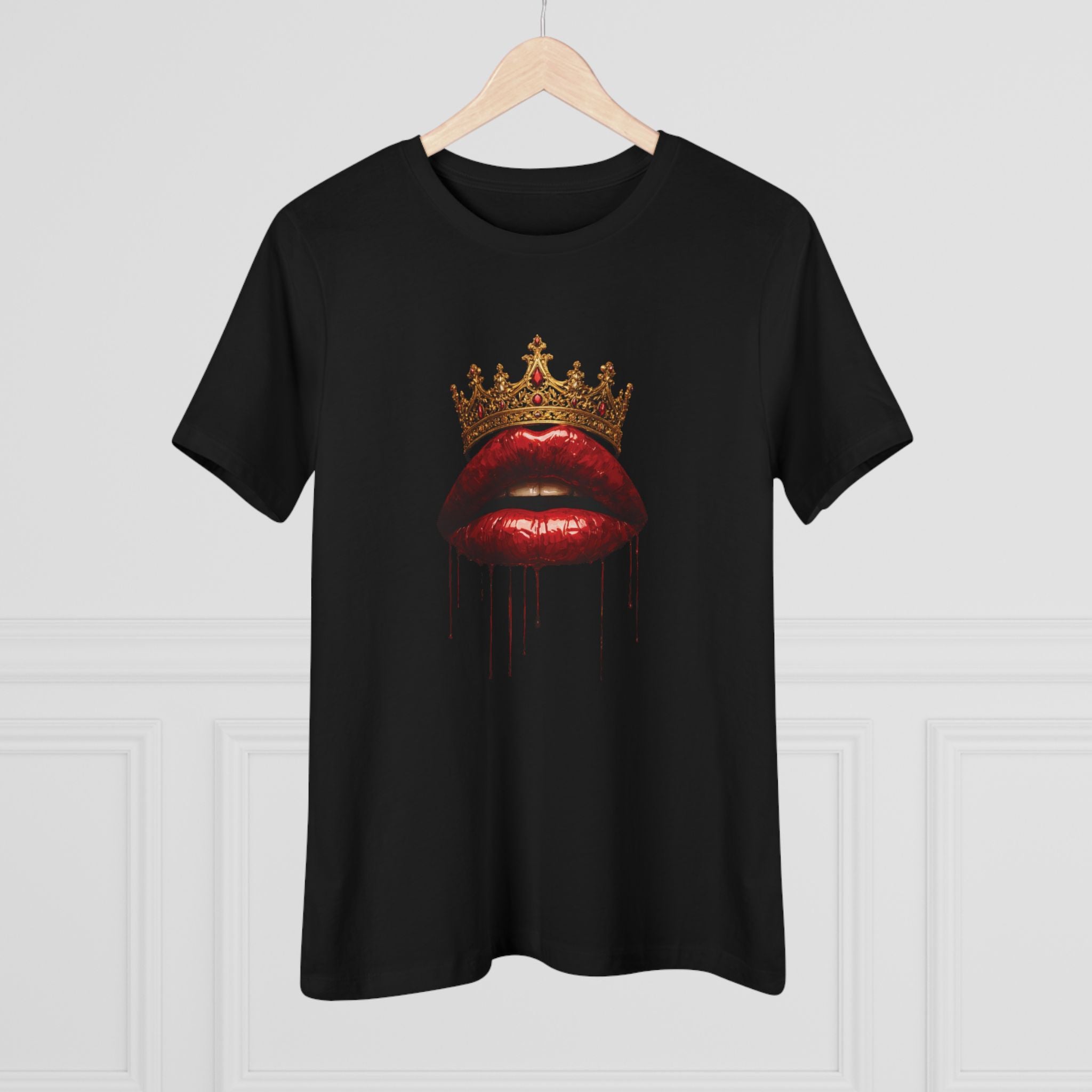 Crowned Lips Graphic Cotton Tee