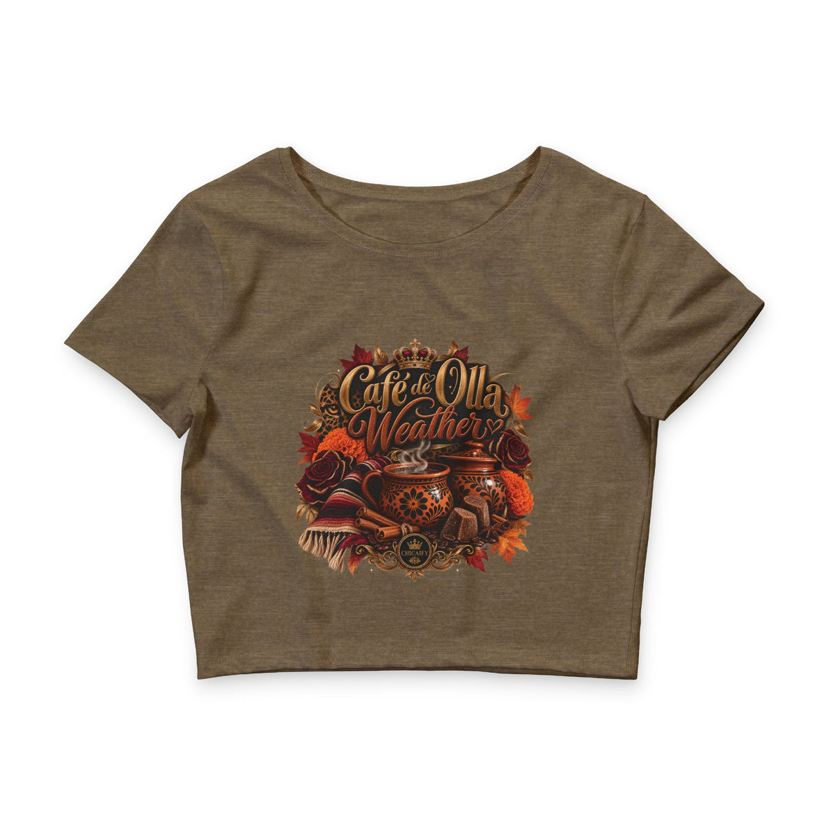 Cafe de Olla Weather | Mexican Fall Crop Tee