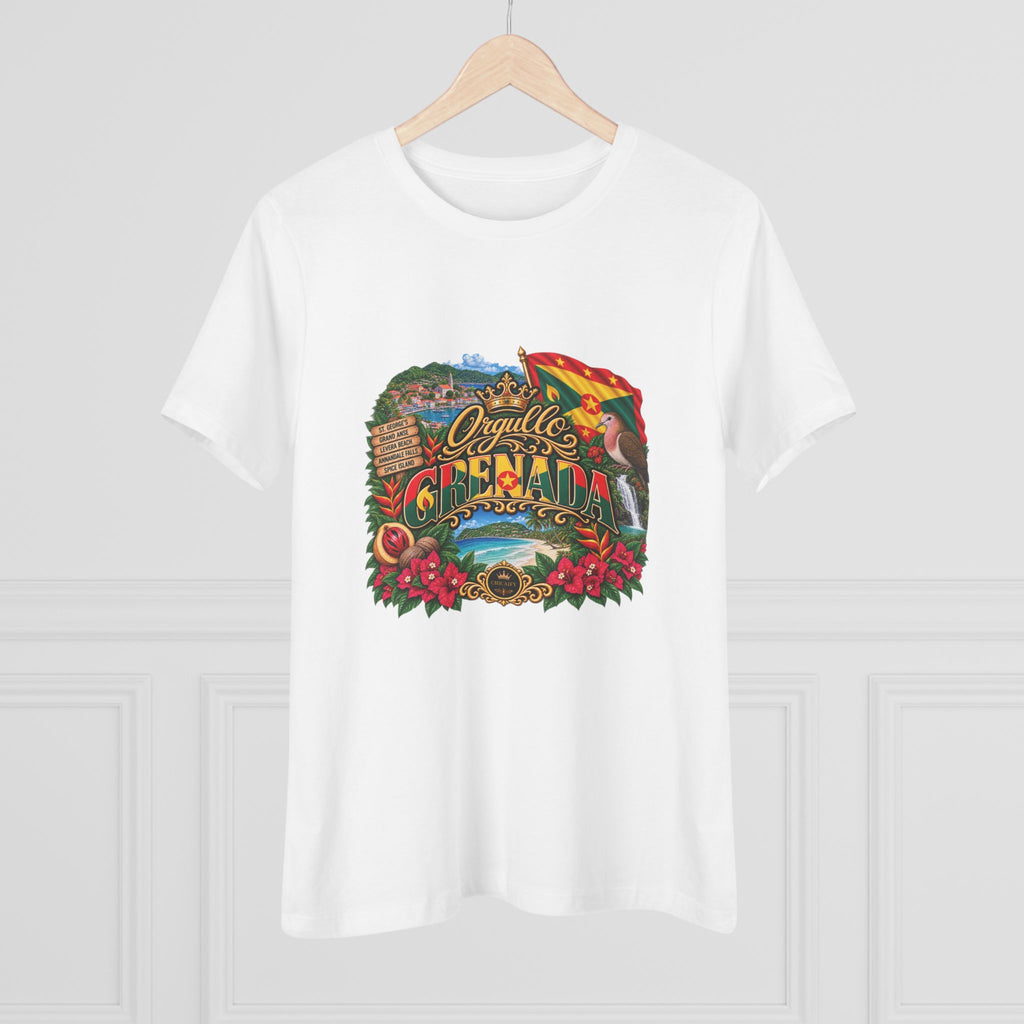 Orgullo Grenada — Raíces Unidas Collection Cotton Tee