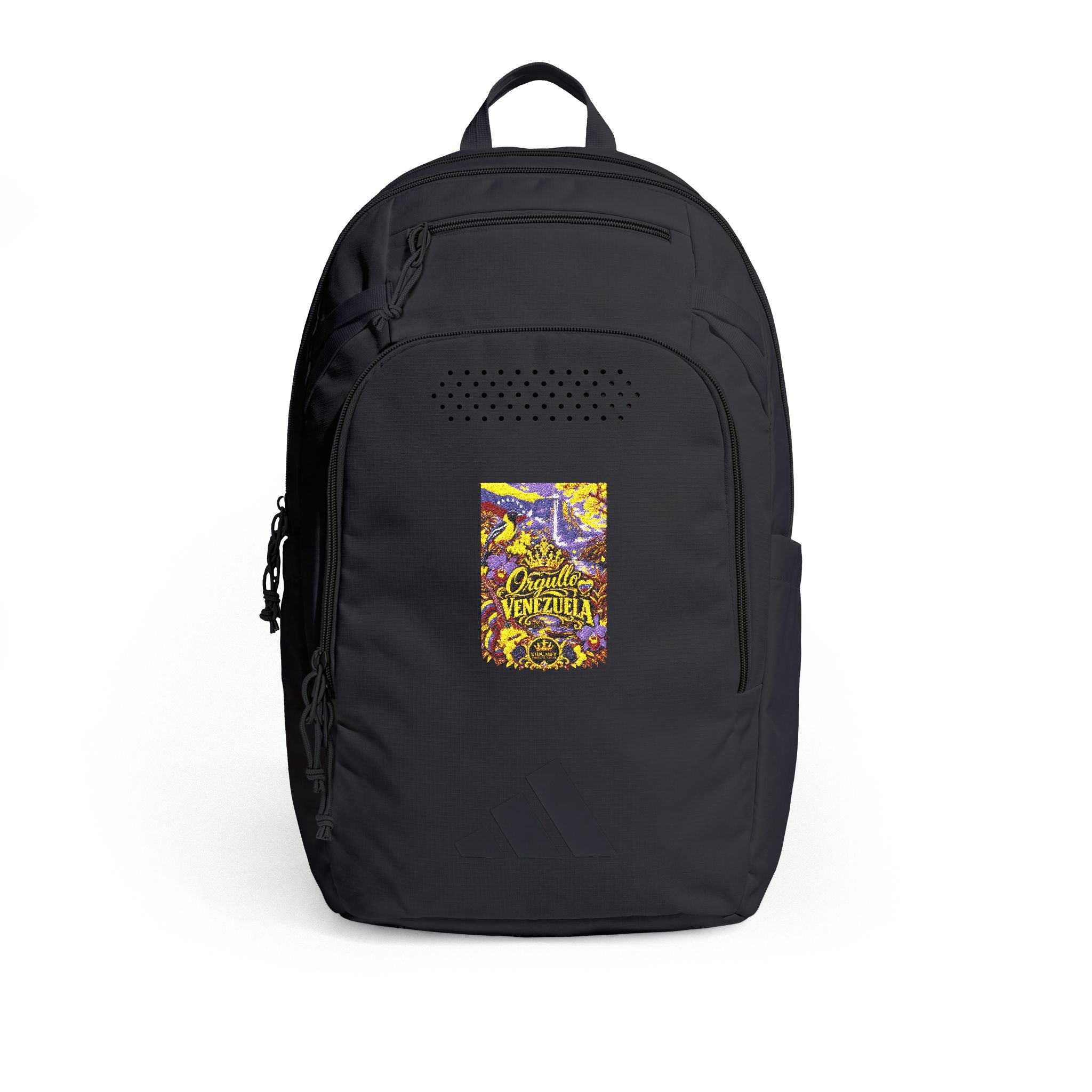 Orgullo Venezuela — Raíces Unidas Collection | adidas® Defender 5 Backpack (Embroidery)