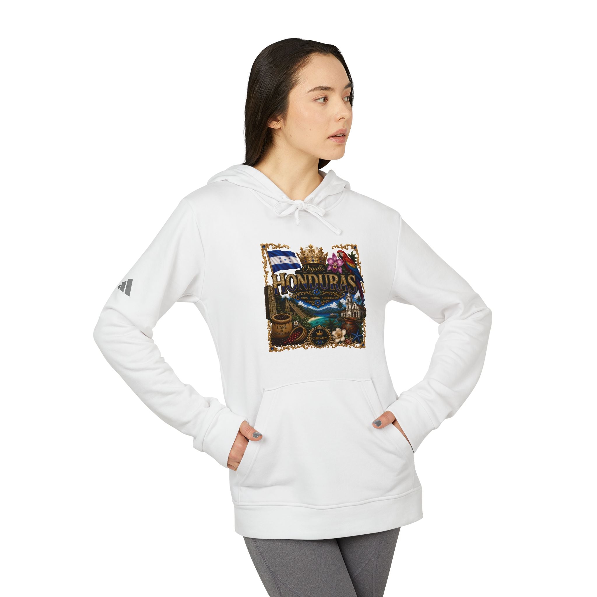 Orgullo Honduras | Colección Raíces Unidas adidas Fleece Hoodie