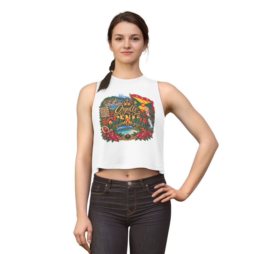 Orgullo Grenada — Raíces Unidas Collection | Crop Top