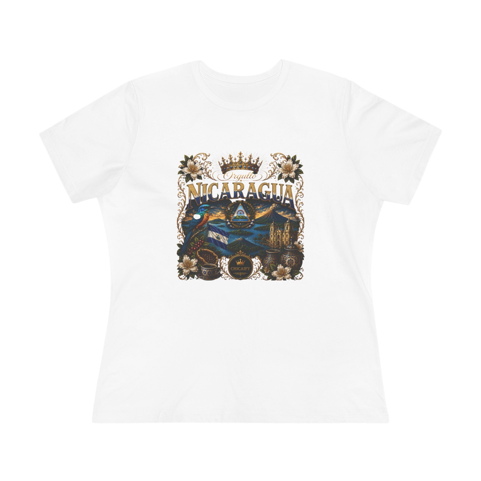 Raíces Unidas — Orgullo Nicaragua | Cotton Tee
