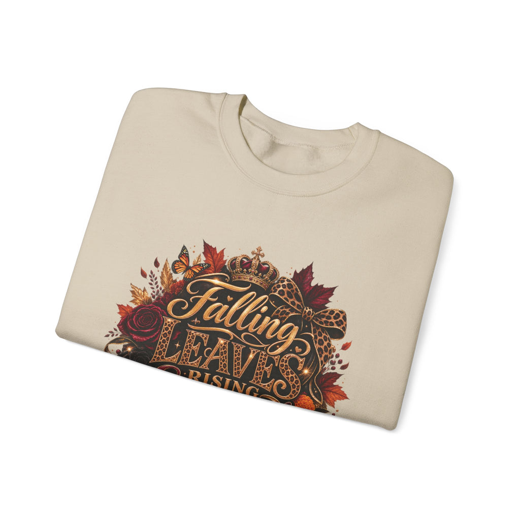 Falling Leaves, Rising Standards | Crewneck Sweatshirt