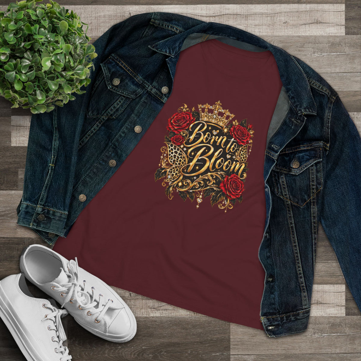 Born to Bloom – Reimagined Edition | Women's Cotton Tee
