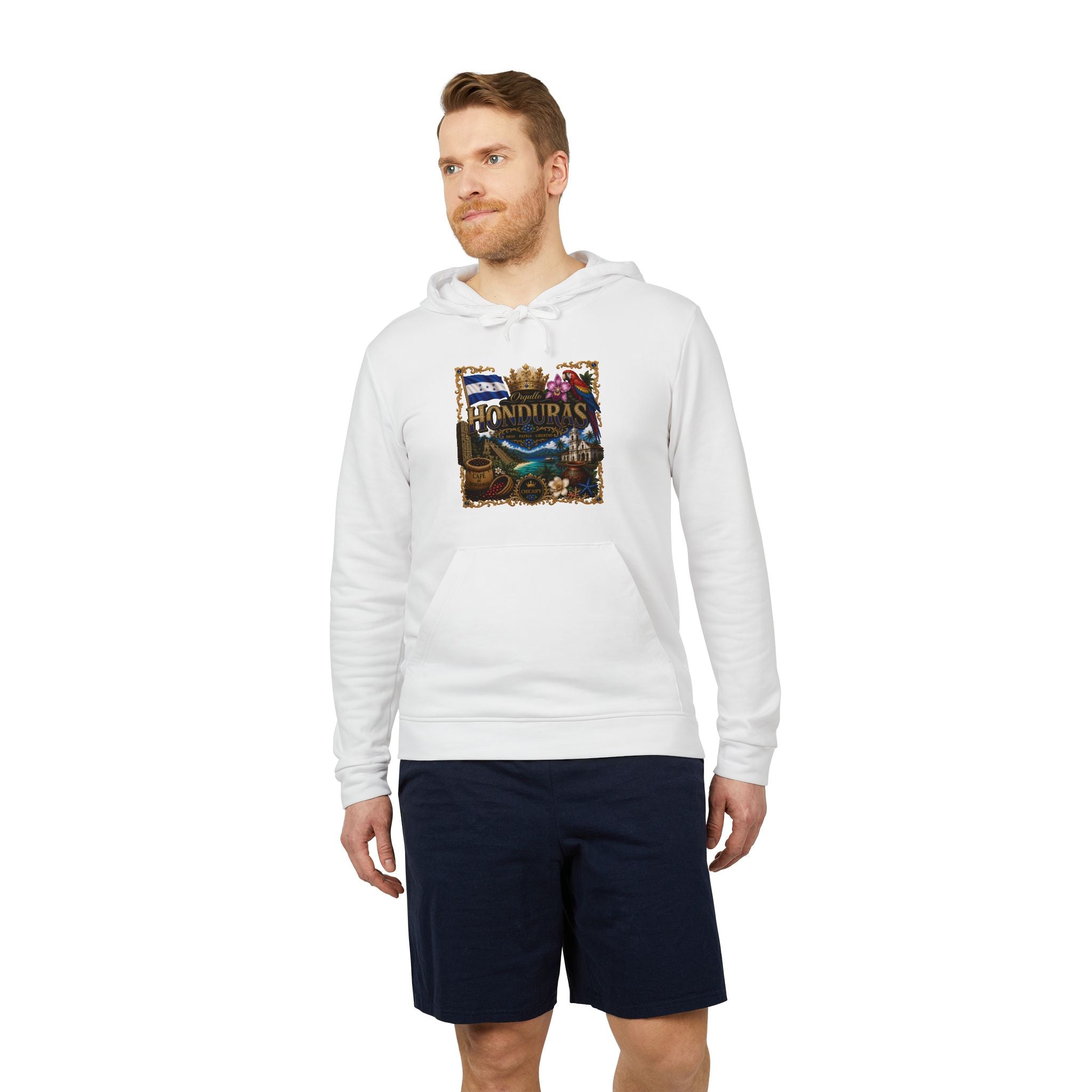 Orgullo Honduras | Colección Raíces Unidas adidas Fleece Hoodie