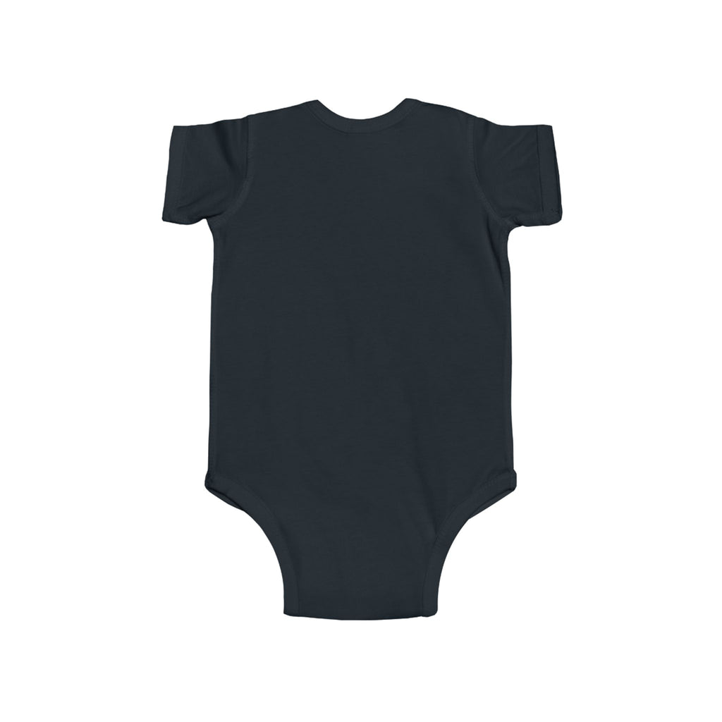 Infant Bodysuit "Raised by Reinas" Gold Script – Baby Girl Cultural Pride Onesie