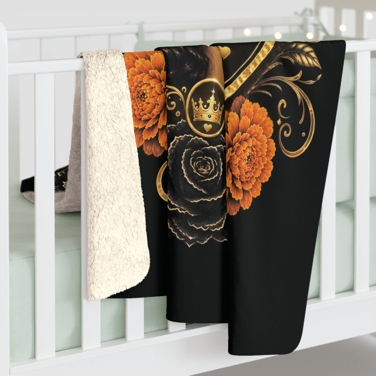 Chicaify® Be Bold. Take Up Space. Statement | Sherpa Fleece Blanket