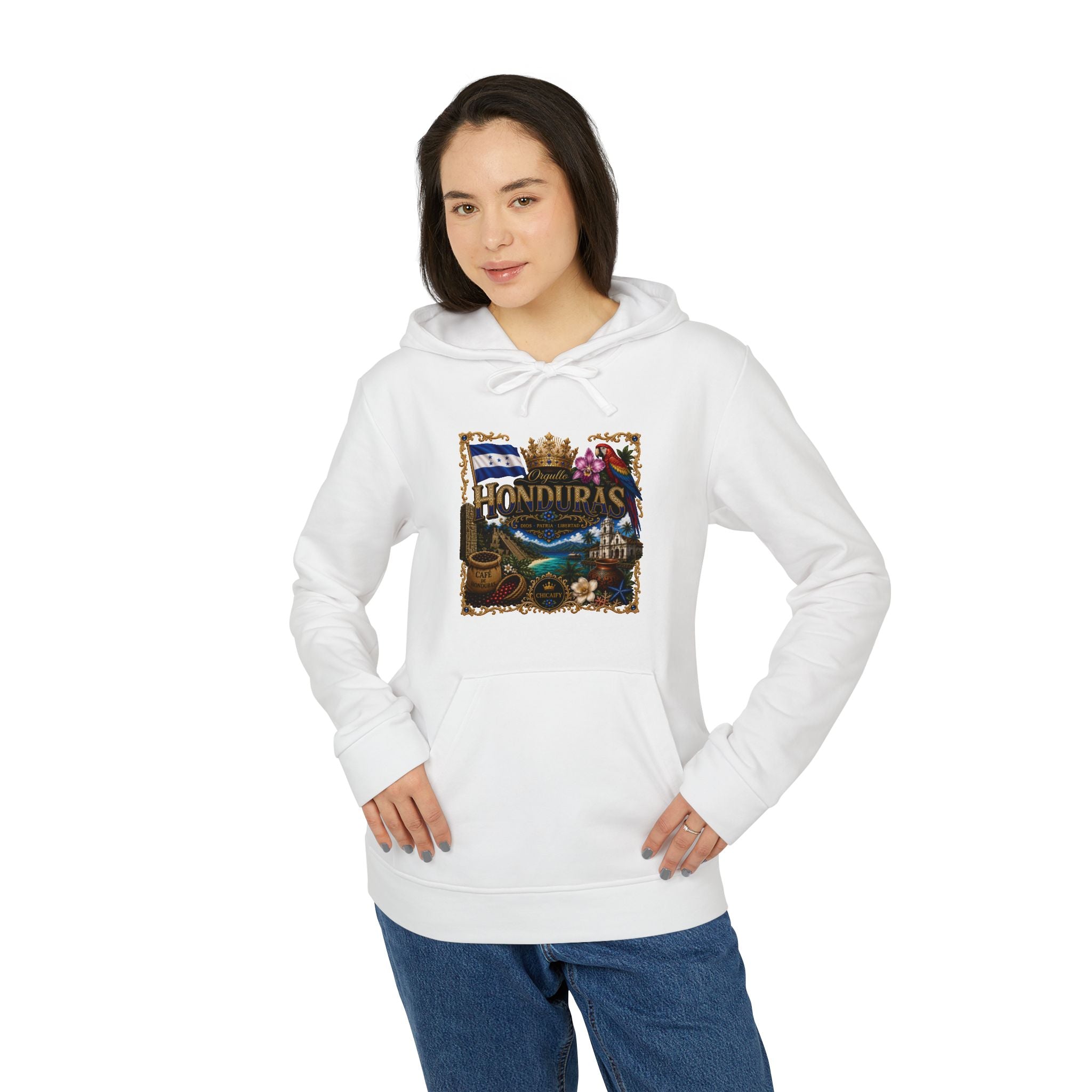 Orgullo Honduras | Colección Raíces Unidas adidas Fleece Hoodie