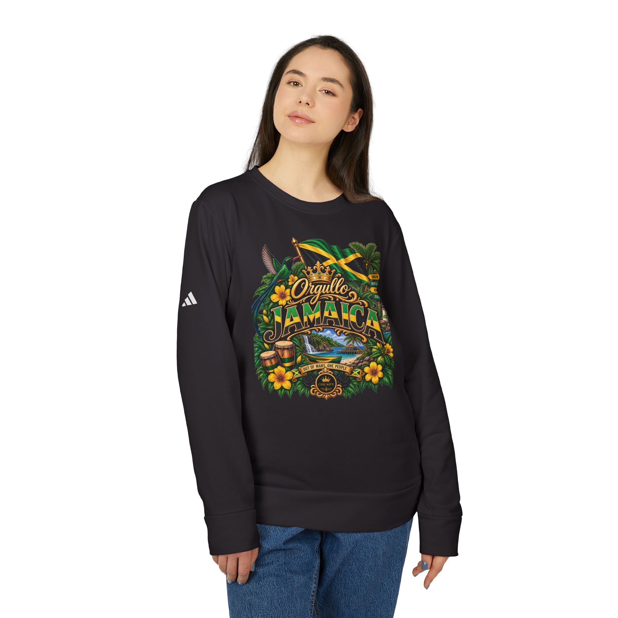 Orgullo Jamaica — Raíces Unidas Collection | adidas Sweatshirt