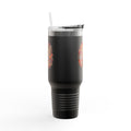 Falling Leaves, Rising Standards Insulated Travel Mug, 40oz