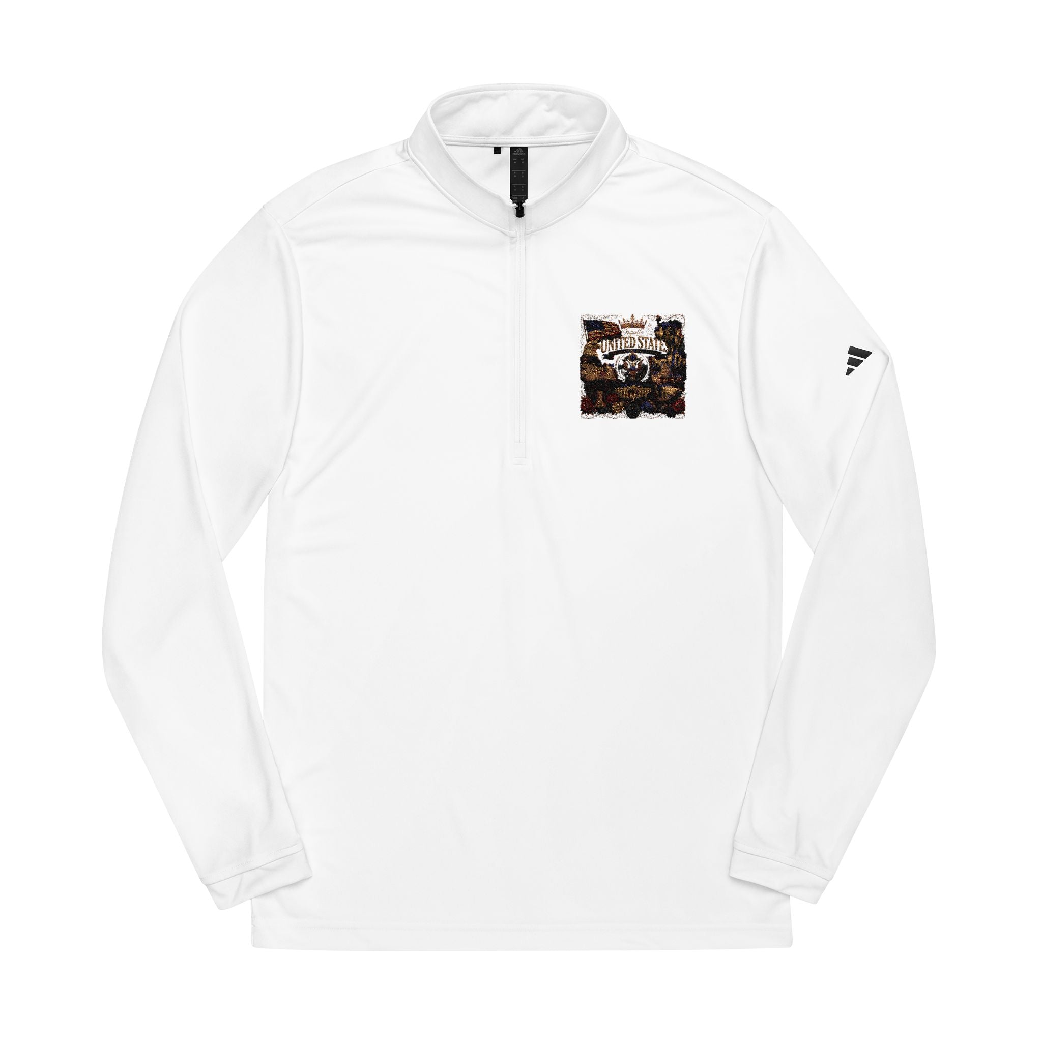 United States Heritage | Raíces Unidas Collectionadidas® Quarter-Zip Pullover (Embroidery)