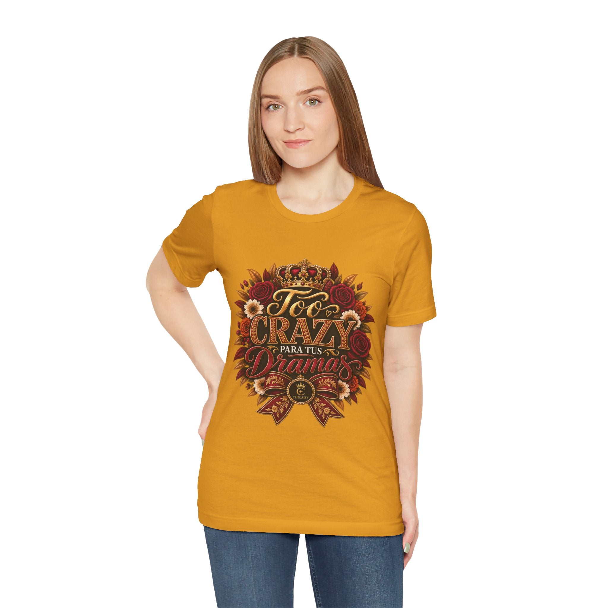 Too Crazy Para Tus Dramas – Charro-Inspired Edition | Short Sleeve Tee