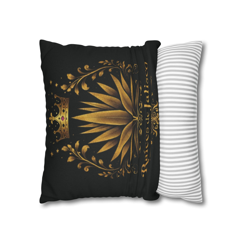 Raices de Jalisco-Gold Agave Decorative Pillow cover