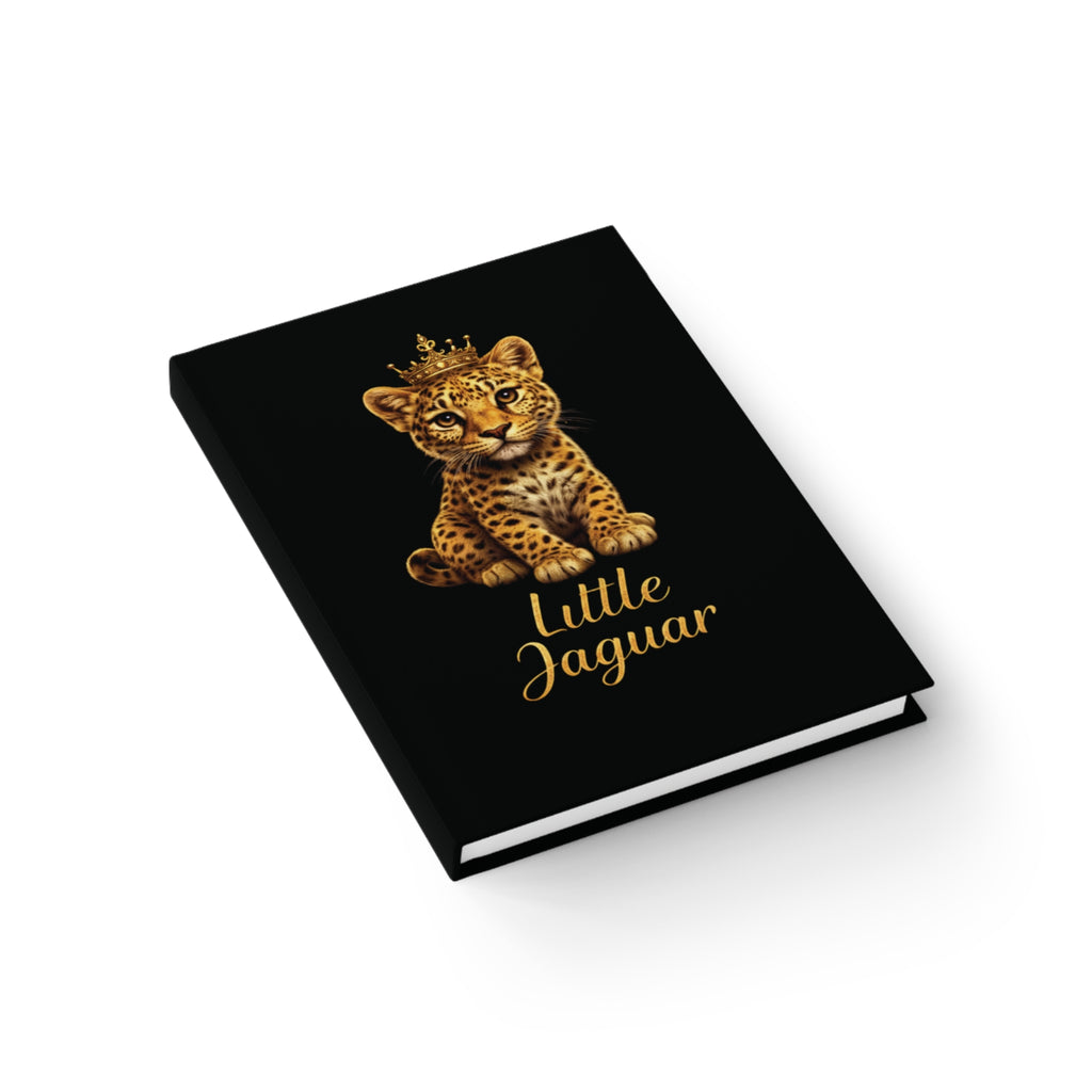Little Jaguar Journal | Jaguar Notebook, Crowned Baby Jaguar Lined Notebook